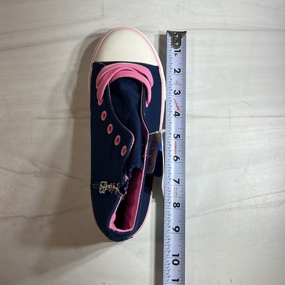 Ten Ben Girl’s High Top Sneakers Blue/Pink sz 3.5 - Picture 6 of 8